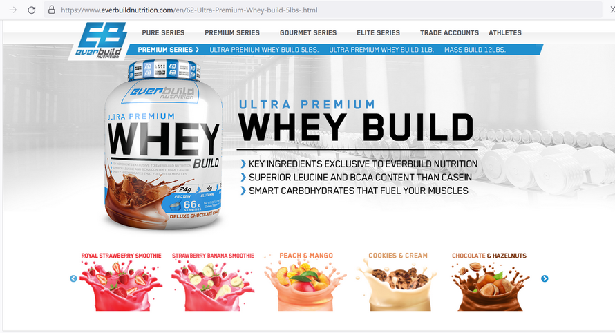 Ultra Premium Whey Build