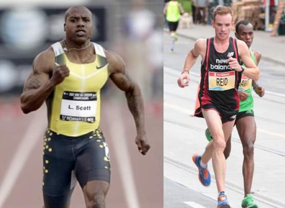 Брзи мускулни влакна (спринтер) vs спори мускулни влакна (маратонец)